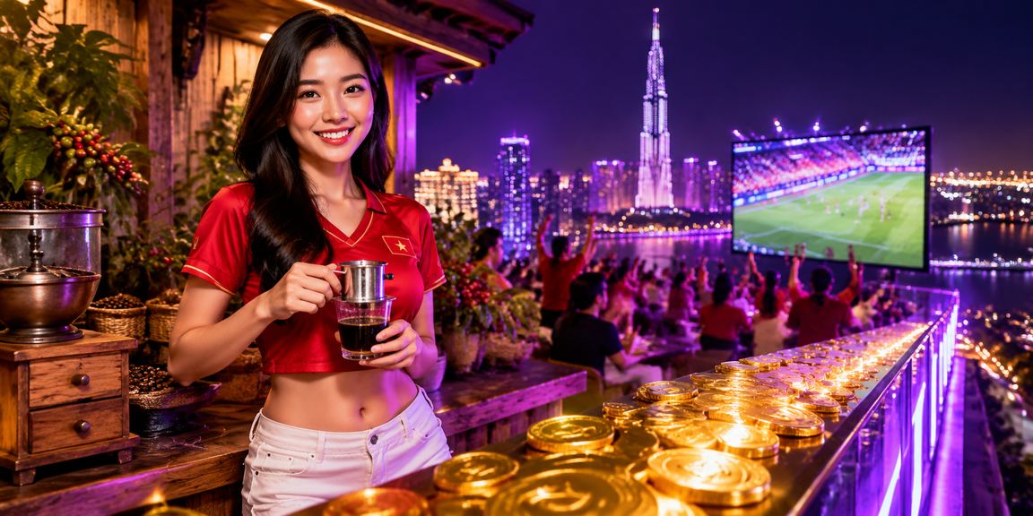 Người dùng TP.HCM xem bóng đá và giải trí trực tuyến tại quán cà phê Việt Nam