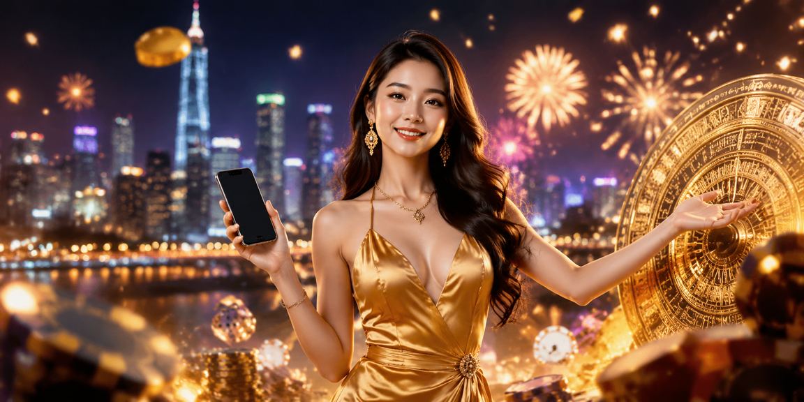 Người chơi tra cứu FAQ trên điện thoại di động tại TP. Hồ Chí Minh ban đêm